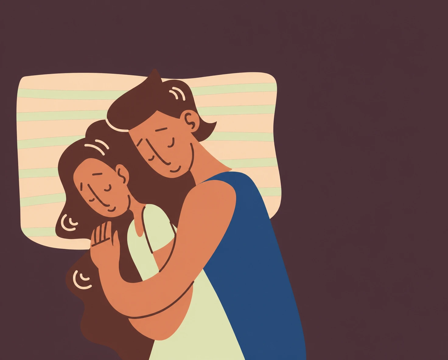 Couple embracing in bed, illustrating supportive intimacy while discussing erectile dysfunction
